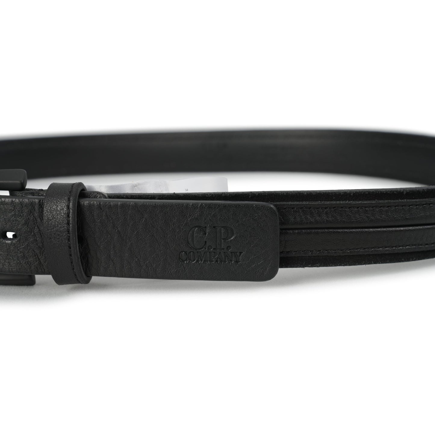 ACC BELT IN LEATHER MIXED / 999:BLACK