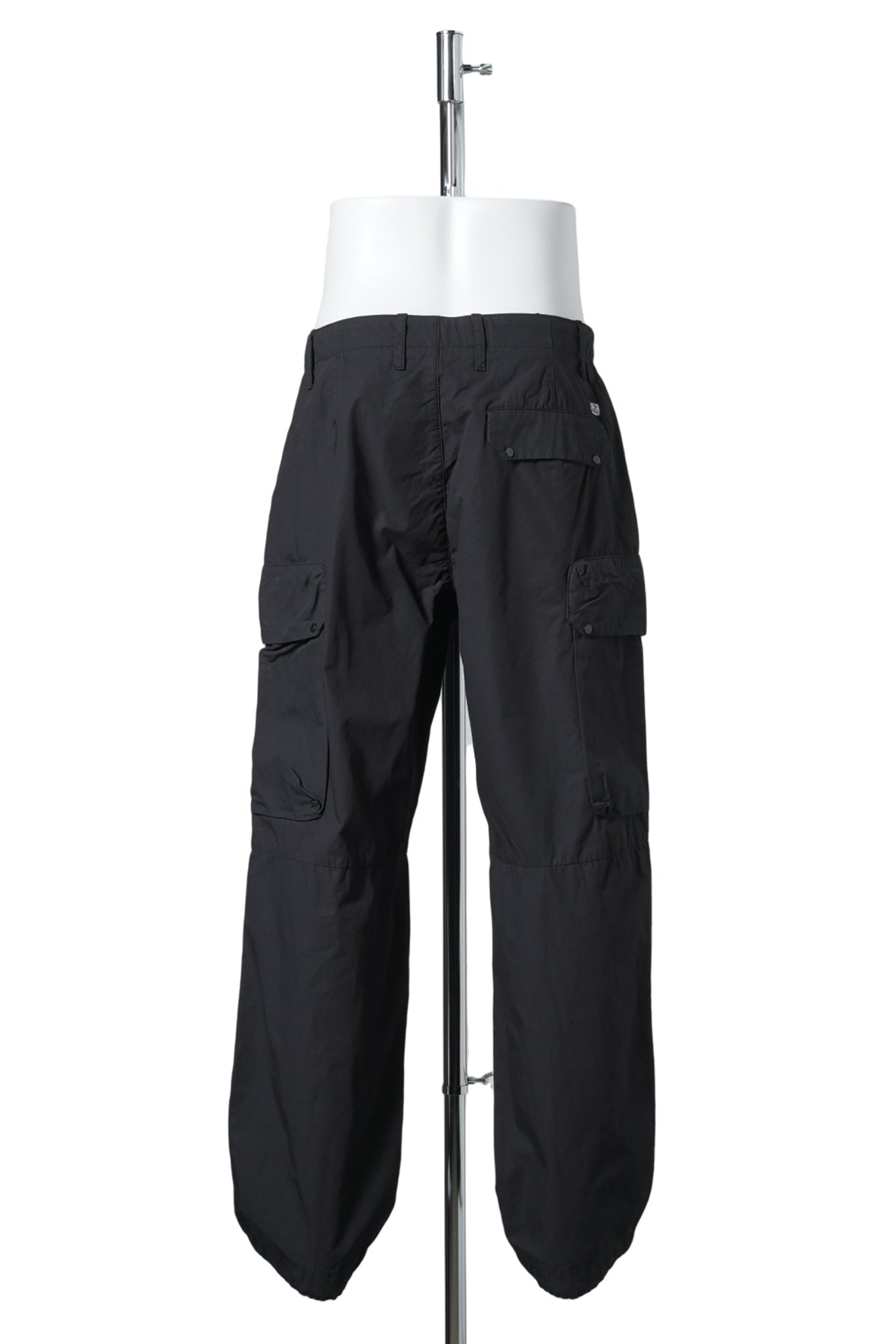 MICRO-REPS BOXY CARGO LENS PANTS / 999:BLACK