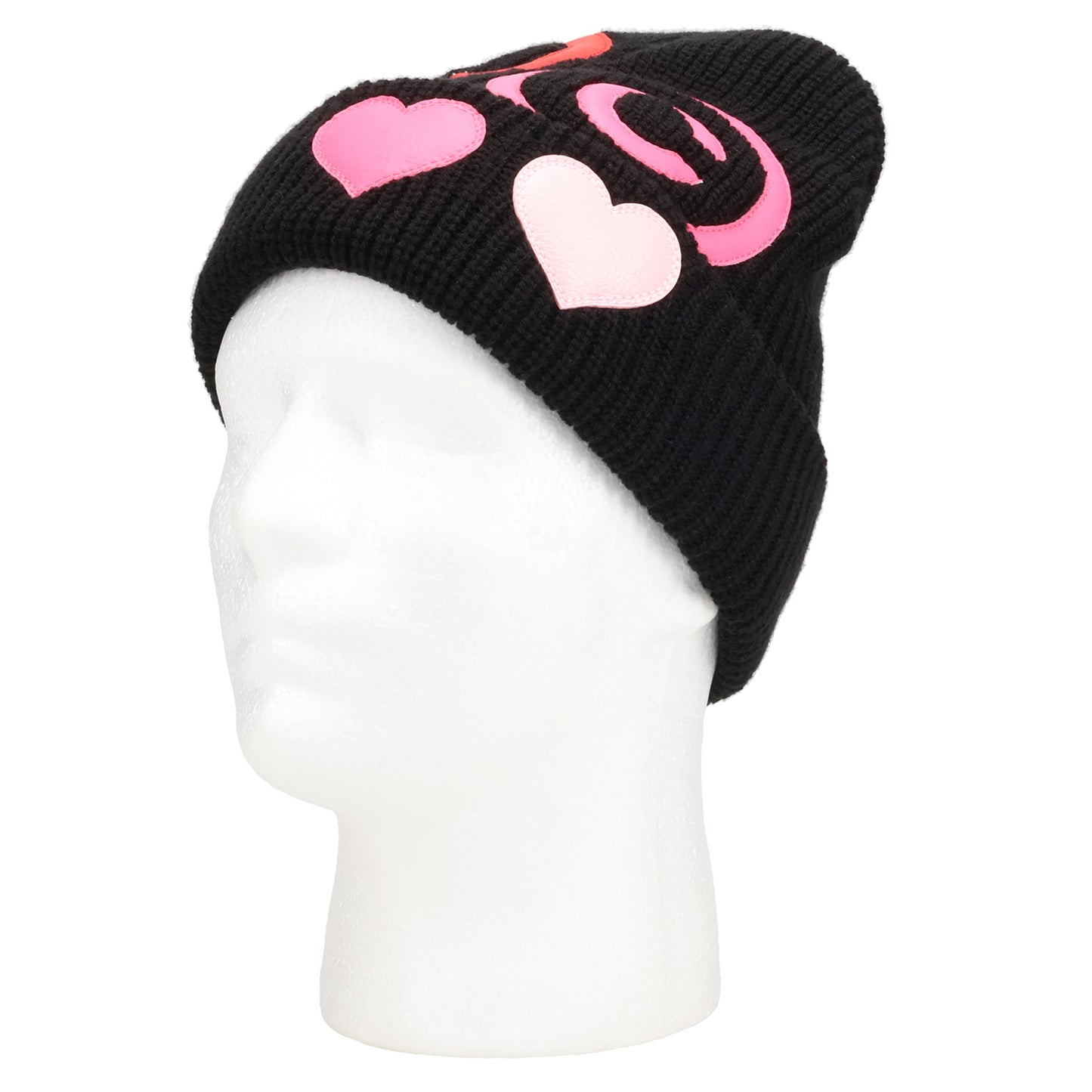 CPD LOVE PATCH BEANIE / BLACK