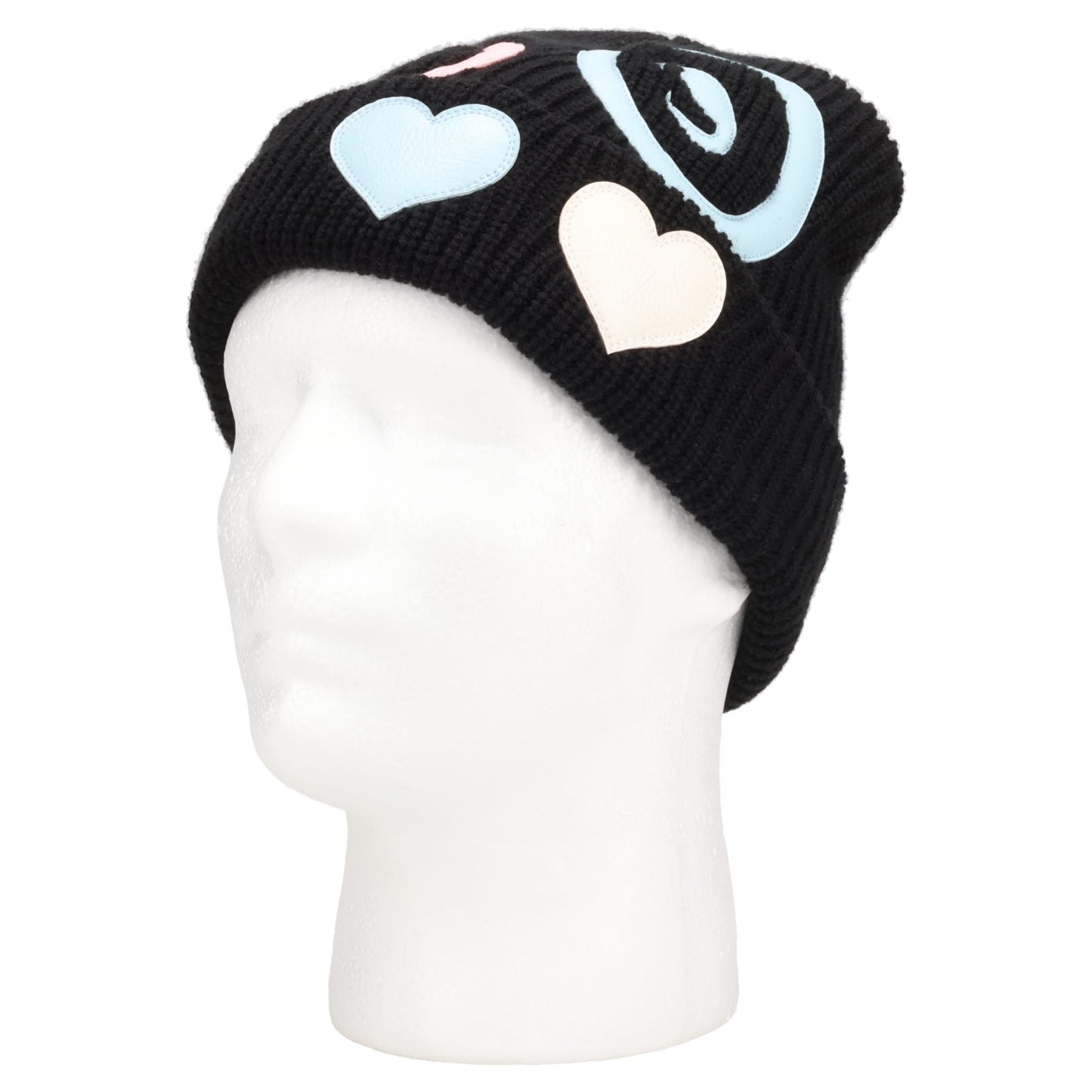 CPD LOVE PATCH BEANIE / BLACK