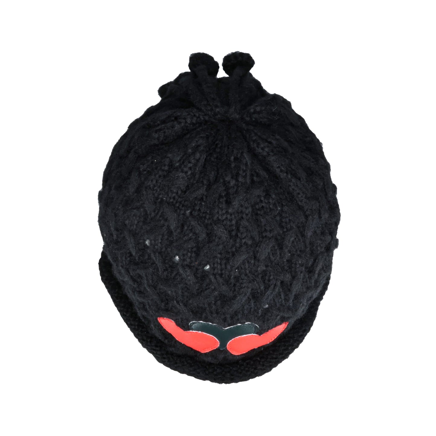 CPD LOVE PATCH BEANIE BONBON / BLACK