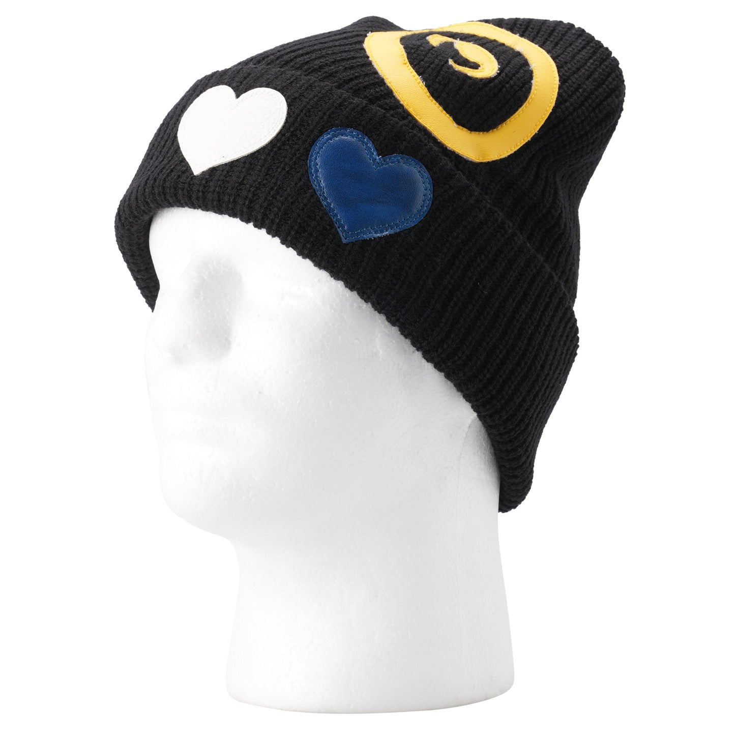 CPD LOVE PATCH BEANIE / BLACK