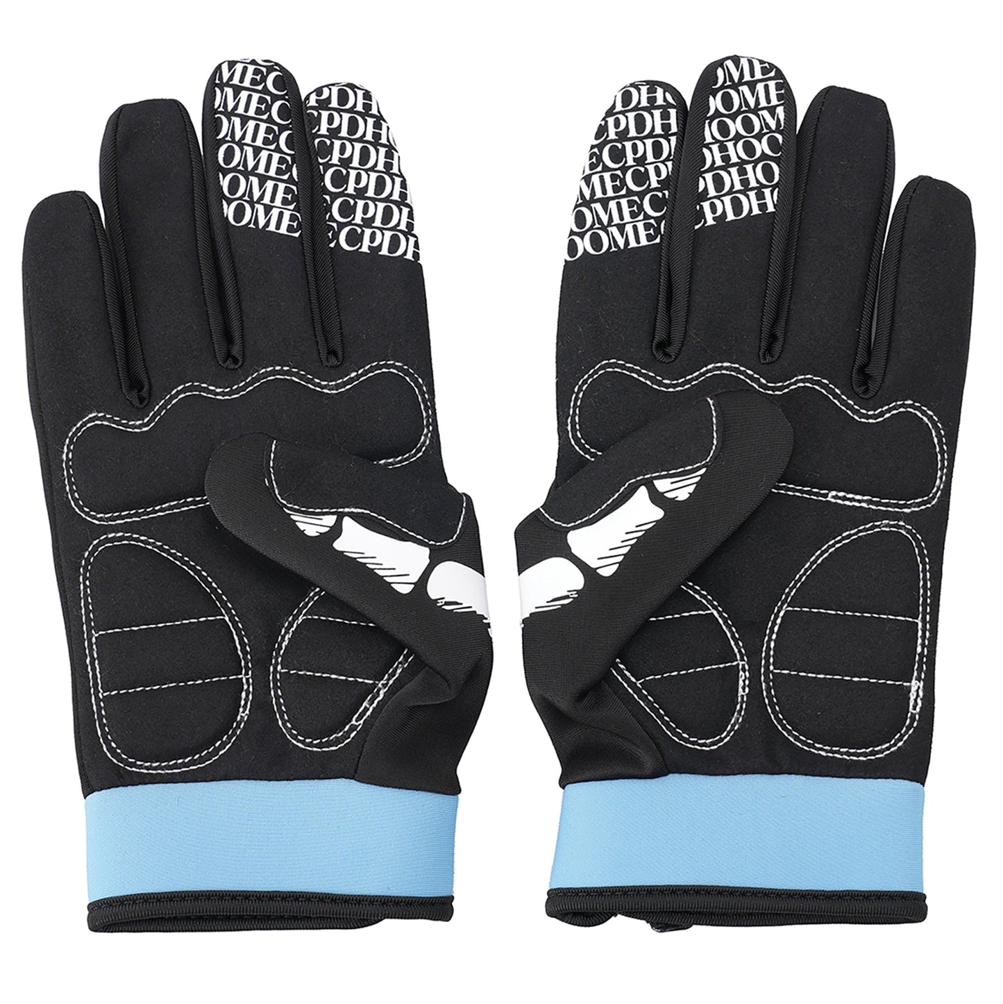 CPD SKELETON GLOVES / BLACK