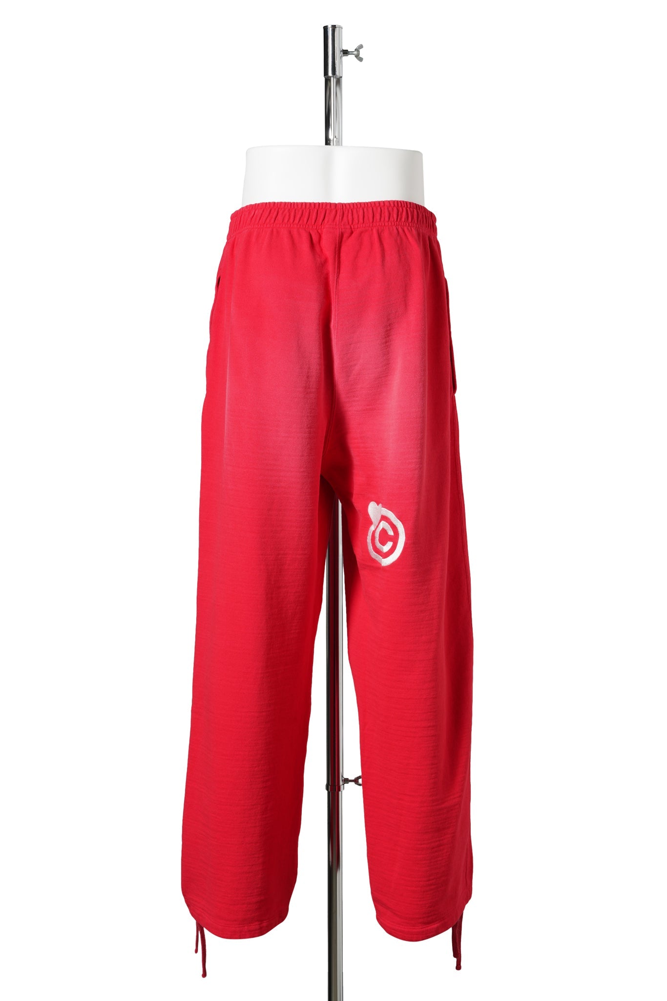 CPD SPRAYING LOVE STITCH PANTS / RED