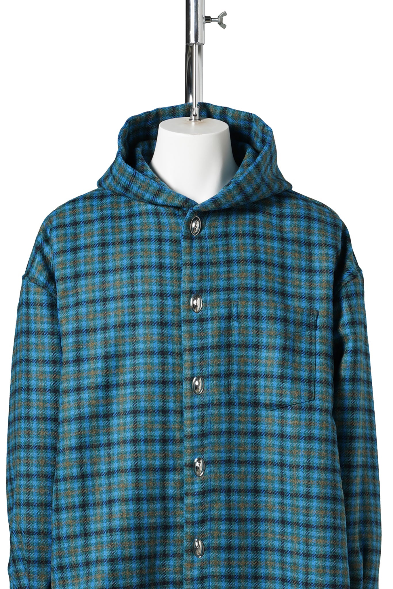 BIG HOOD SHIRTS / BLUE