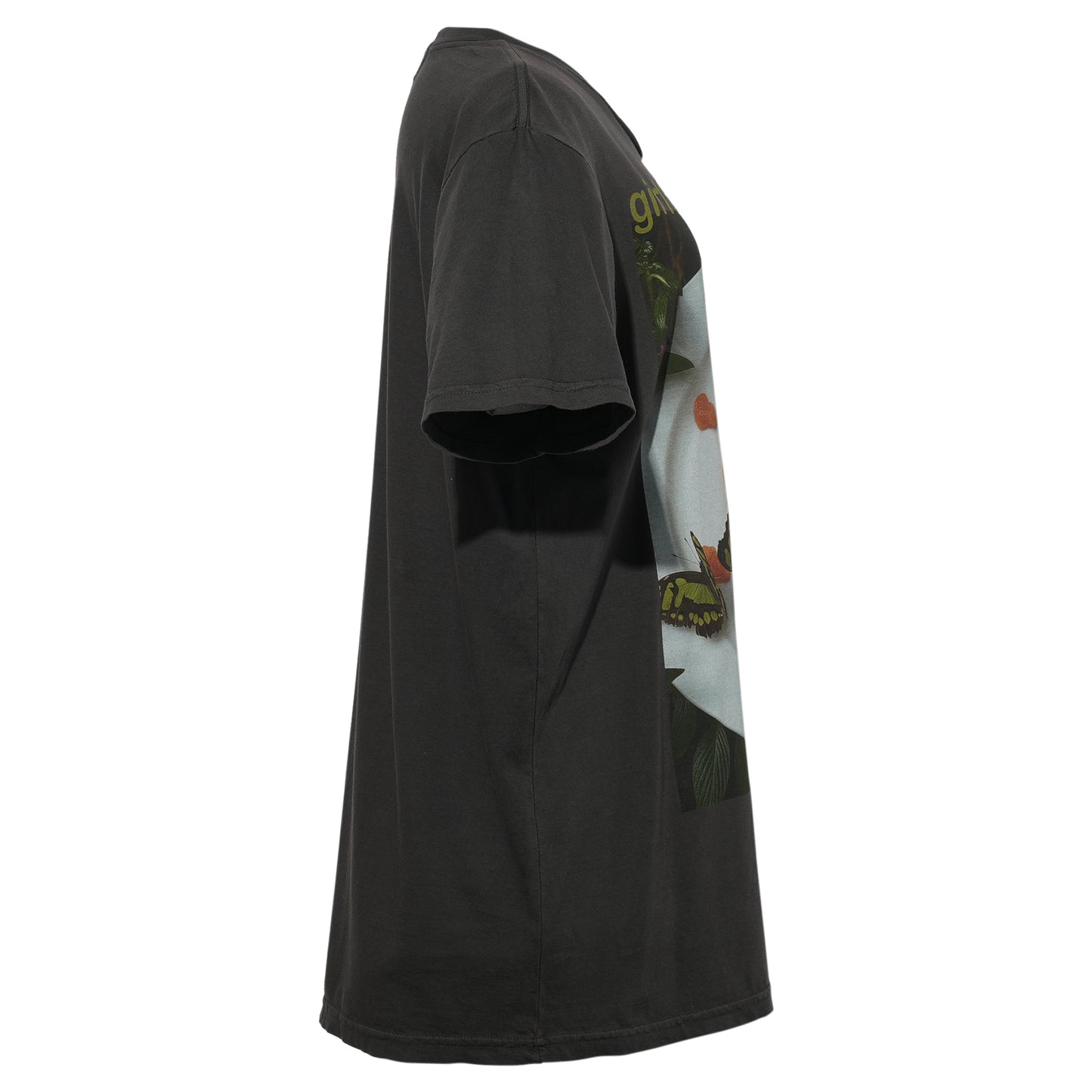 RHINESTONE GRAPHIC TEE / GIRL DINNER