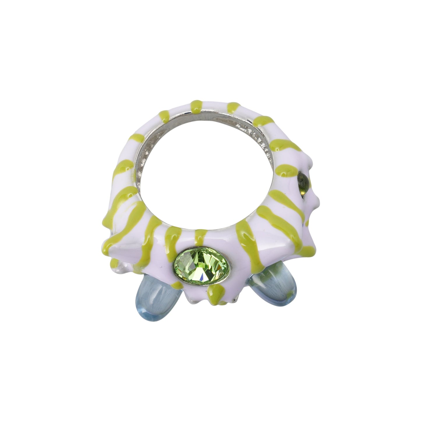 ALIEN RING / LILAC STRIPE