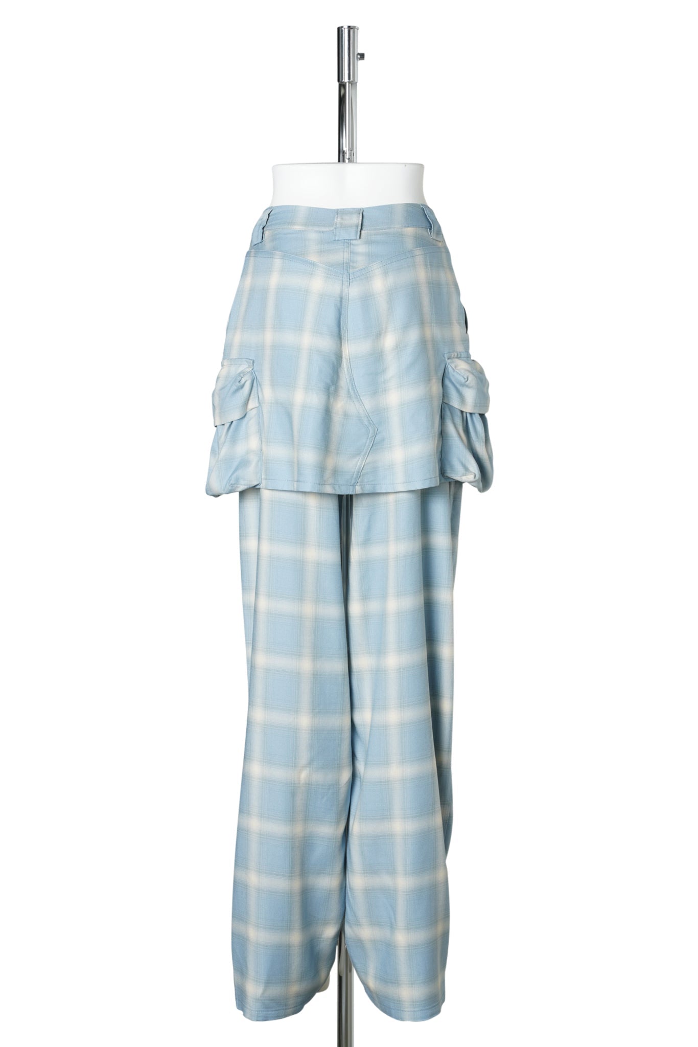 CARGO SKIRTPANT / OCEAN PLAID