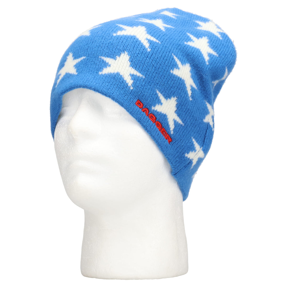 STAR BEANIE / BLUE/WHITE/RED