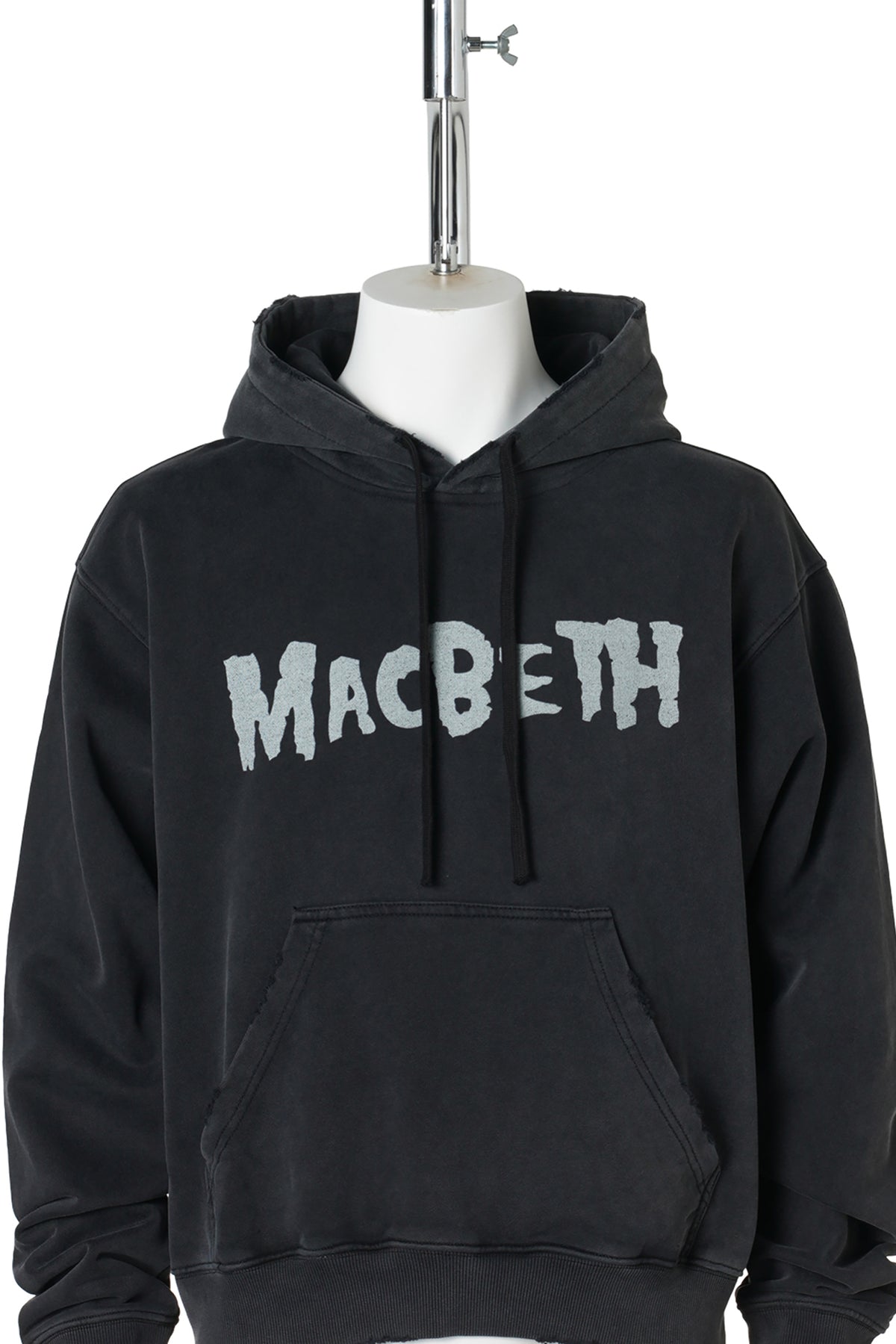 MACBETH HOOD (BLACK) / WASHED BLACK