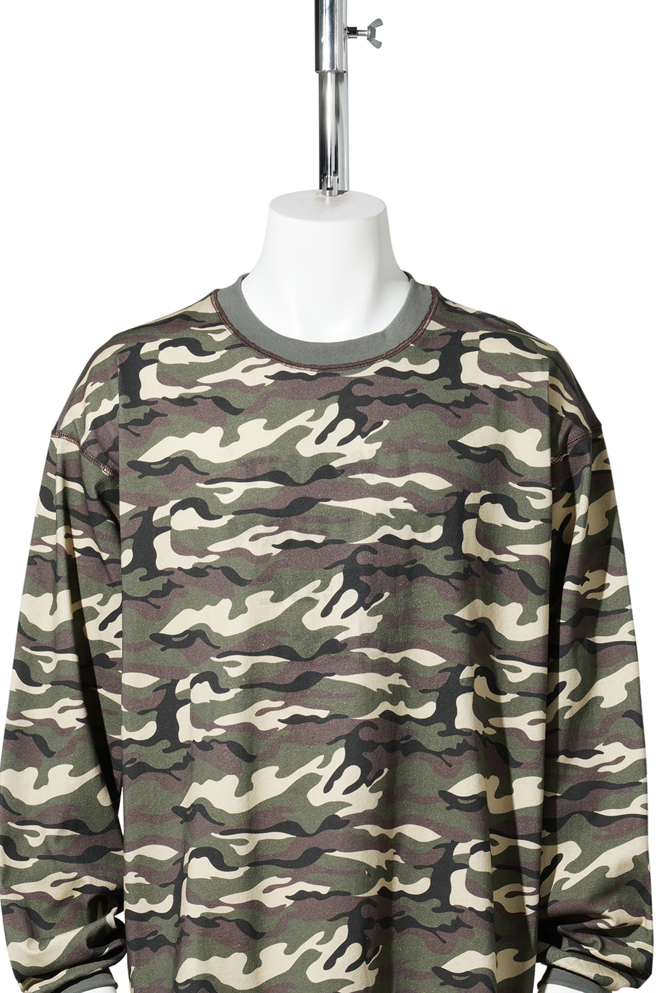 INSIDE OUT LS / WASHED CAMO