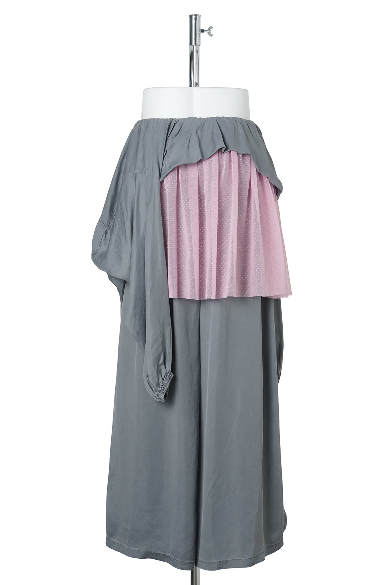 DEFLATED COSTUME PANTS / HIPPO(GREY)