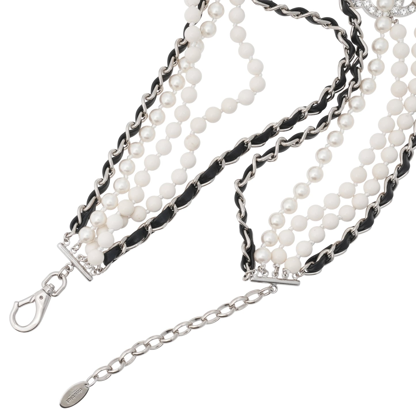 CO2 STARAND NECKLACE / SILVER
