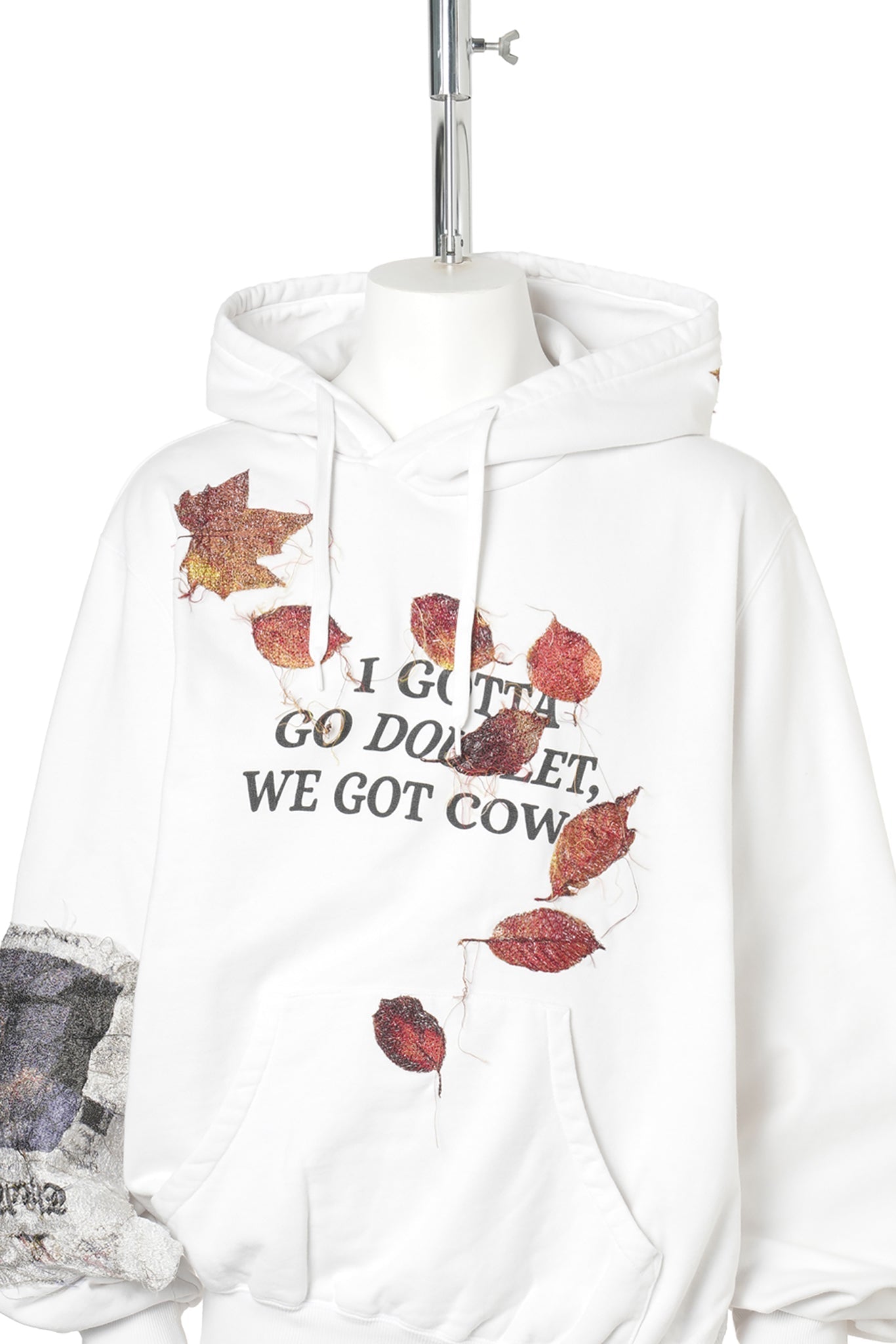 TWISTER HOODIE / WHITE