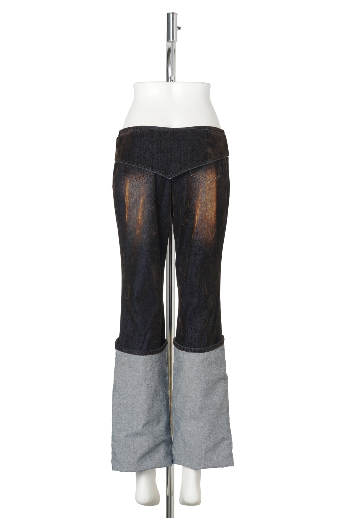 ROCK DENIM JEANS / BROWN