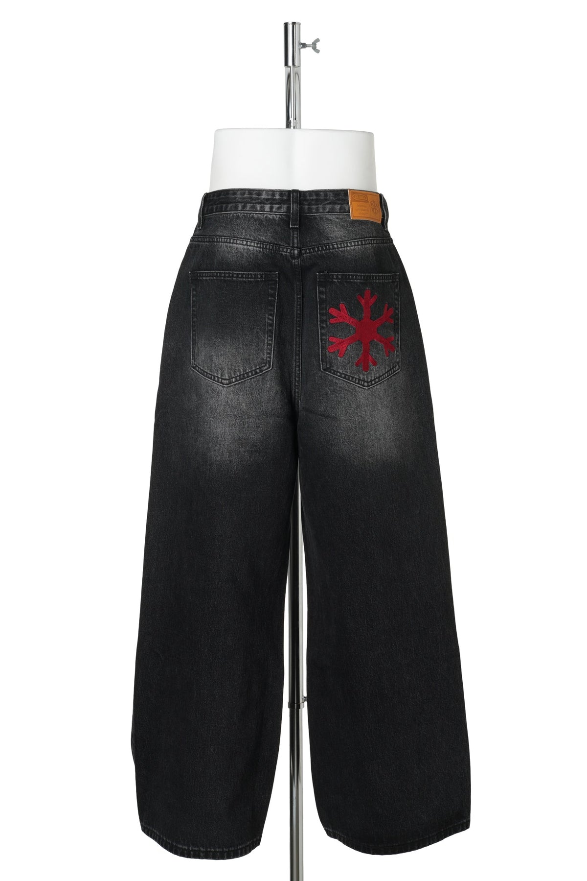 “ICE HELL” WASHED DENIM / BLACK
