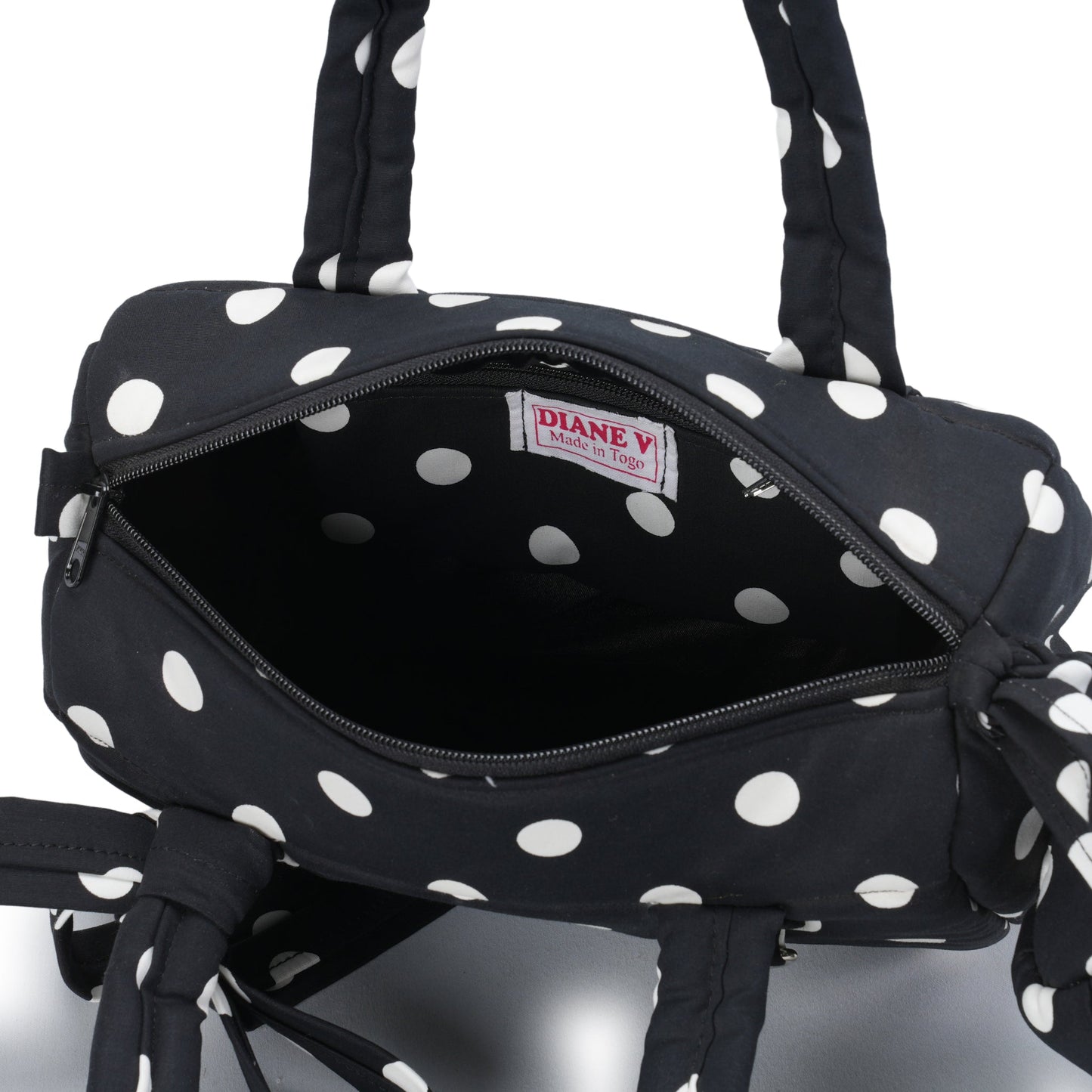 DOTTE BAG / BLACK/WHITE