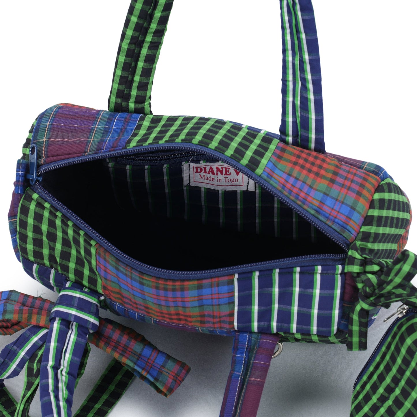 LOLO BAG / BROWN/GREEN/PURPLE