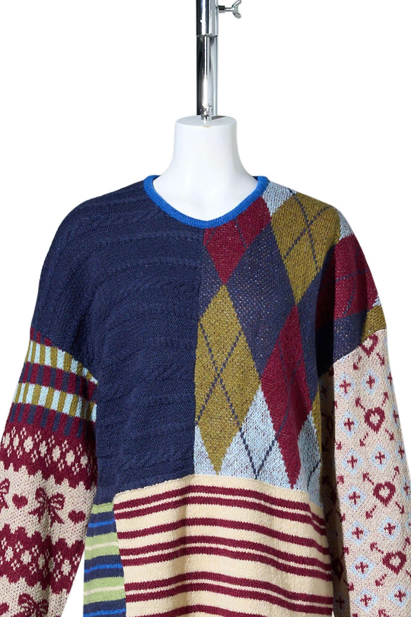 ZURI SWEATER / BLUE MULTI