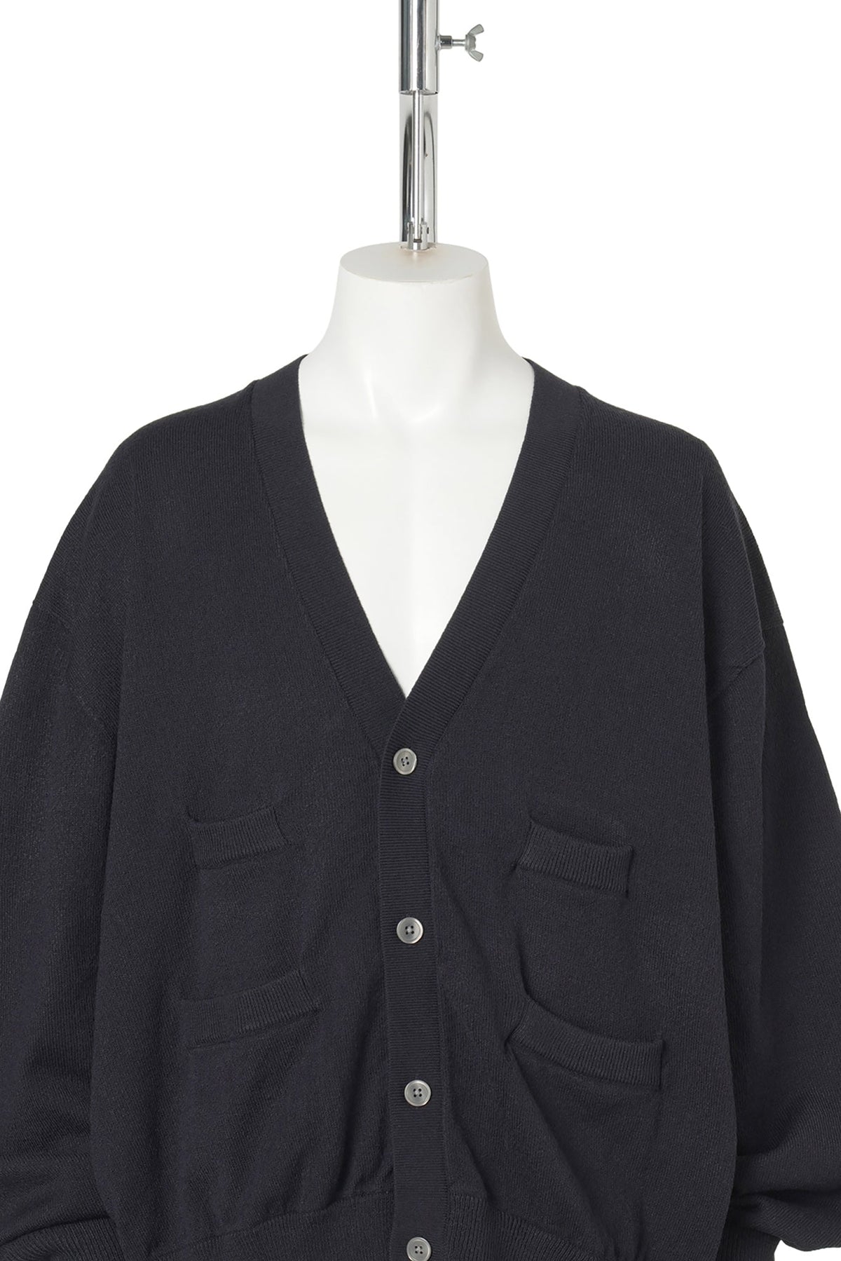 TECH KNIT CARDIGAN BREWED PROTEIN / NAVY