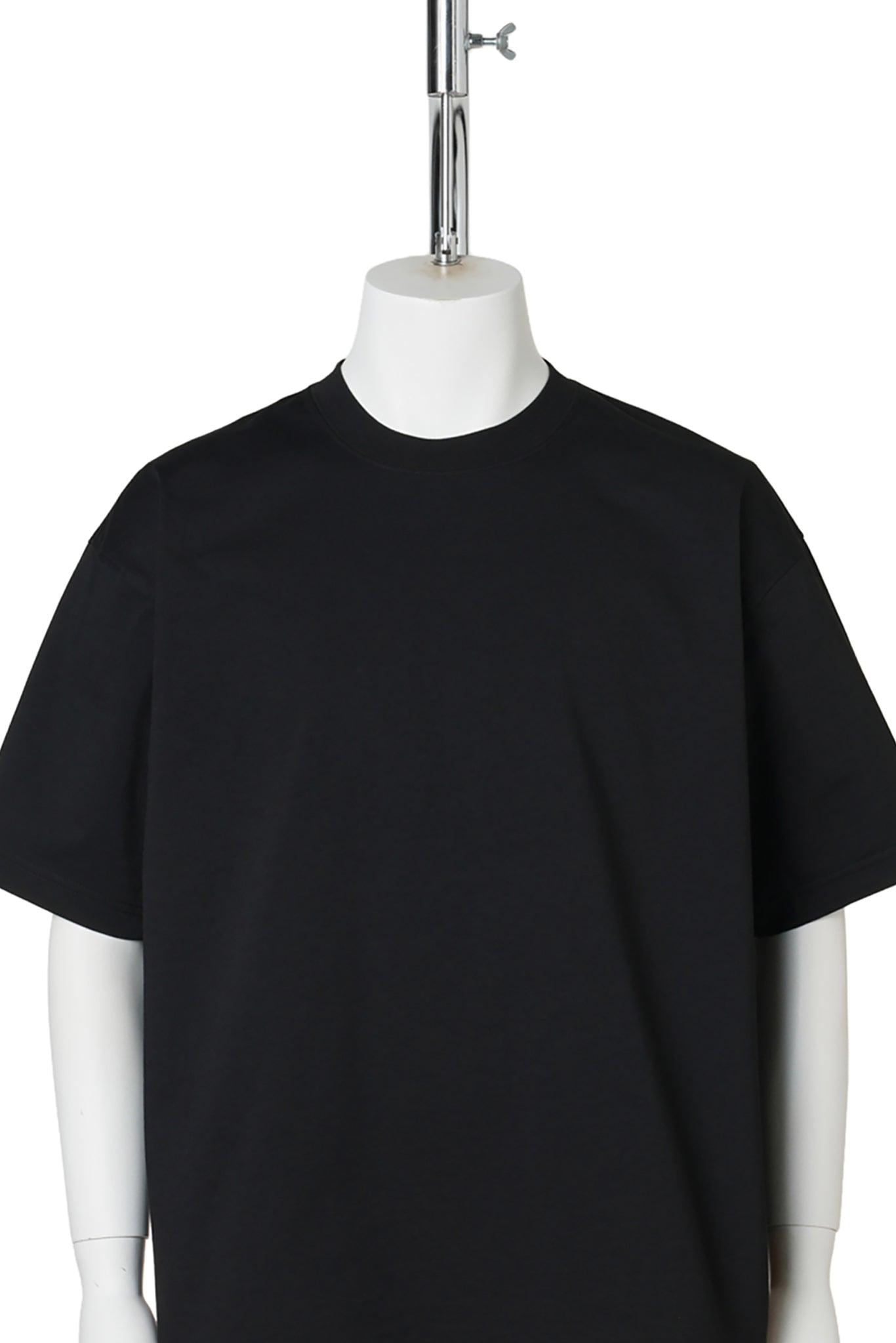 TECH DRAWSTRING TEE S/S / BLACK