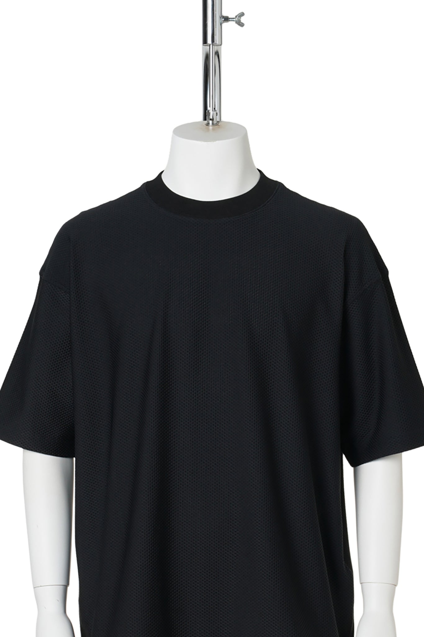 TECH MESH CREW S/S / BLACK