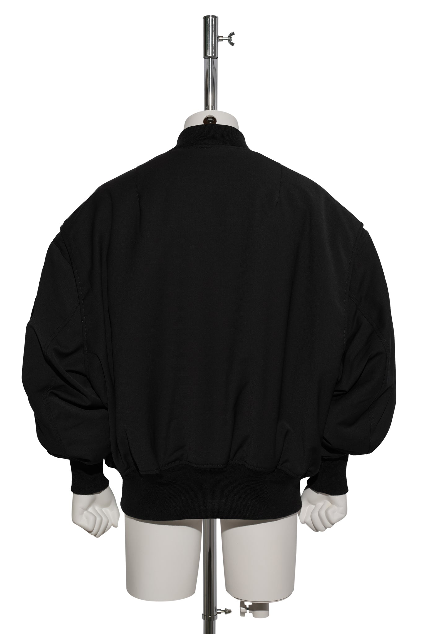 BROAD BOMBER WOOL / BLACK WOOL