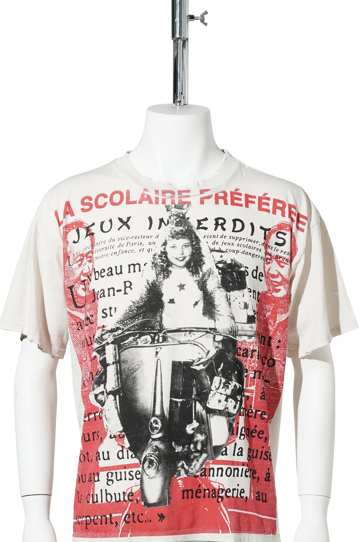 LA SCOLAIRE PRÉFÉREE T-SHIRT / ANTIQUE WHITE