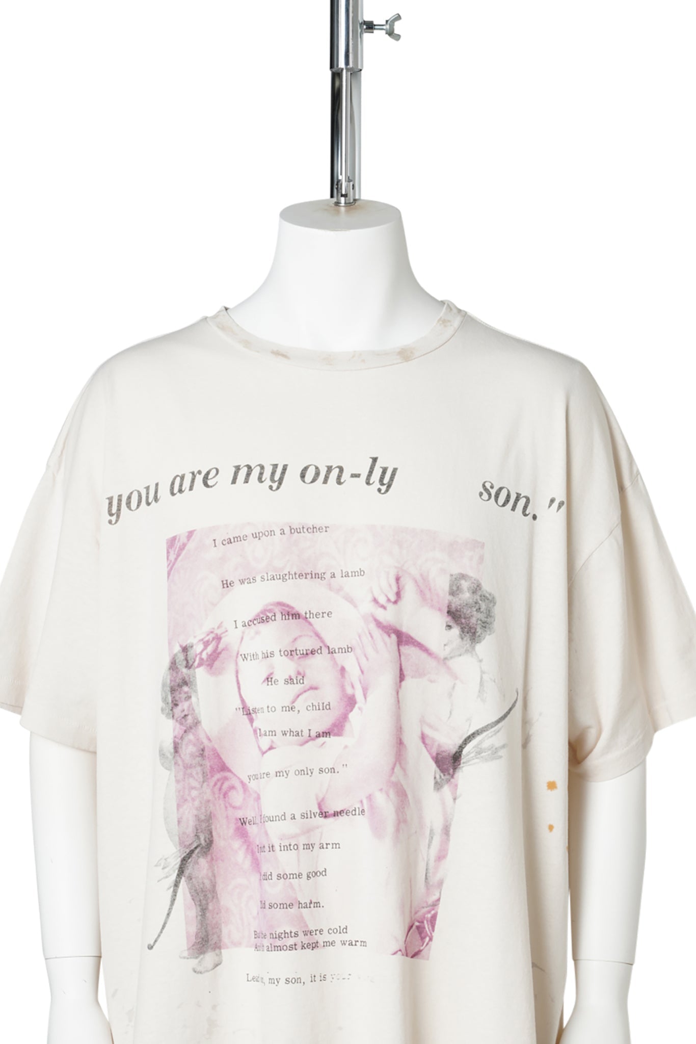ONLY SON T-SHIRT / DIRTY WHITE