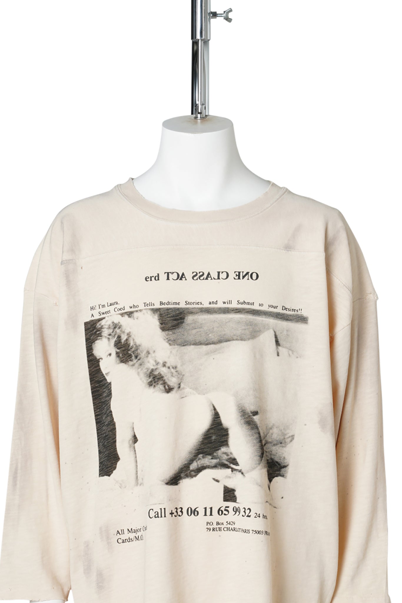 ONE CLASS ACT HOCKEY JERSEY / DIRTY WHITE