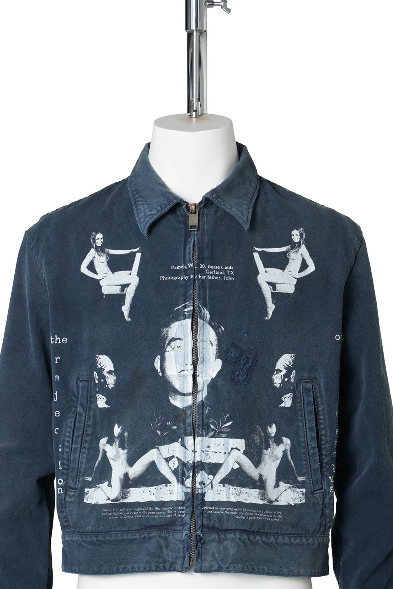 INITIATION INTO NOTHINGNESS MECHANICS JACKET / NAVY