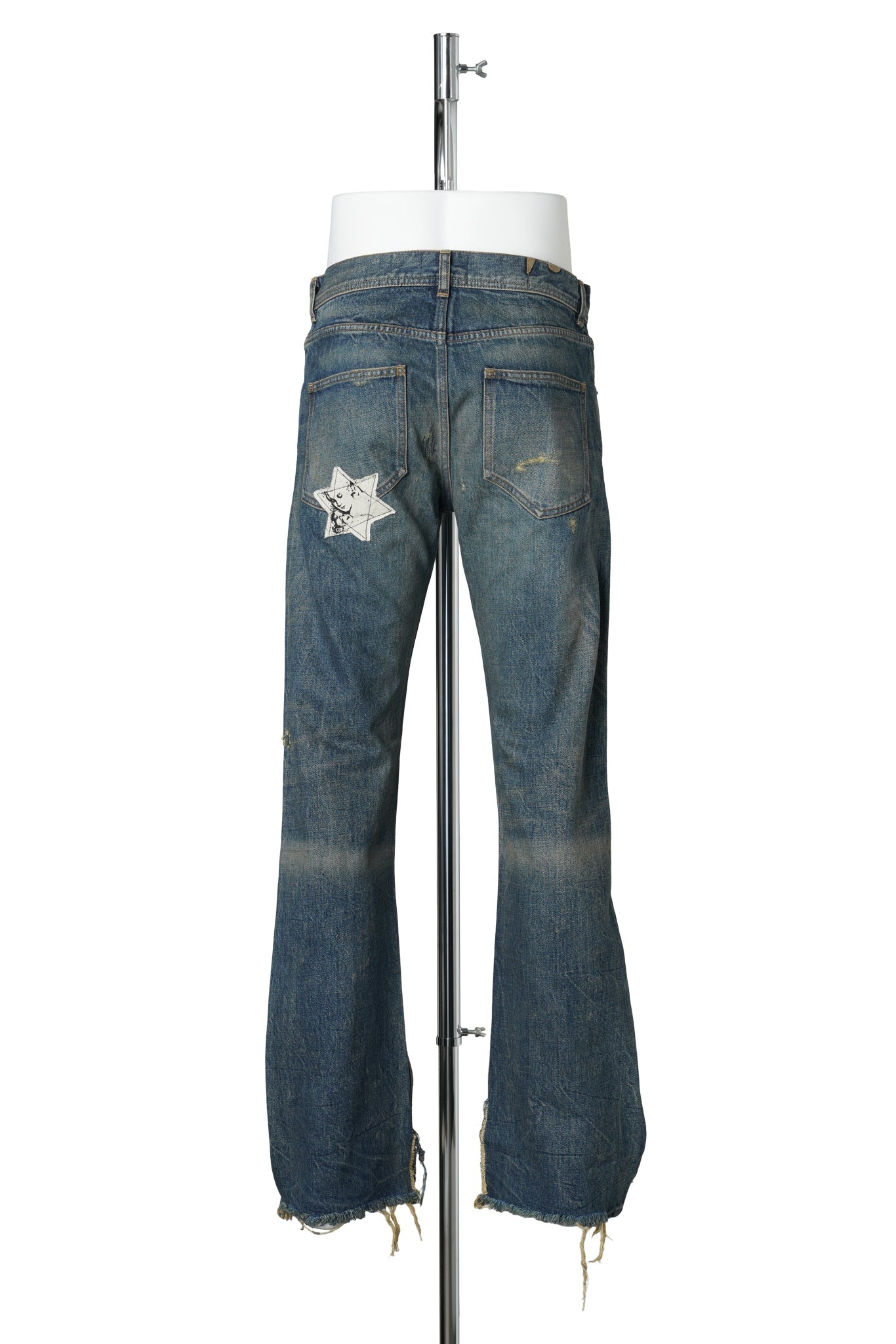 ONLY SON (BRUISED) JEANS / PATCHED DEEP BLUE