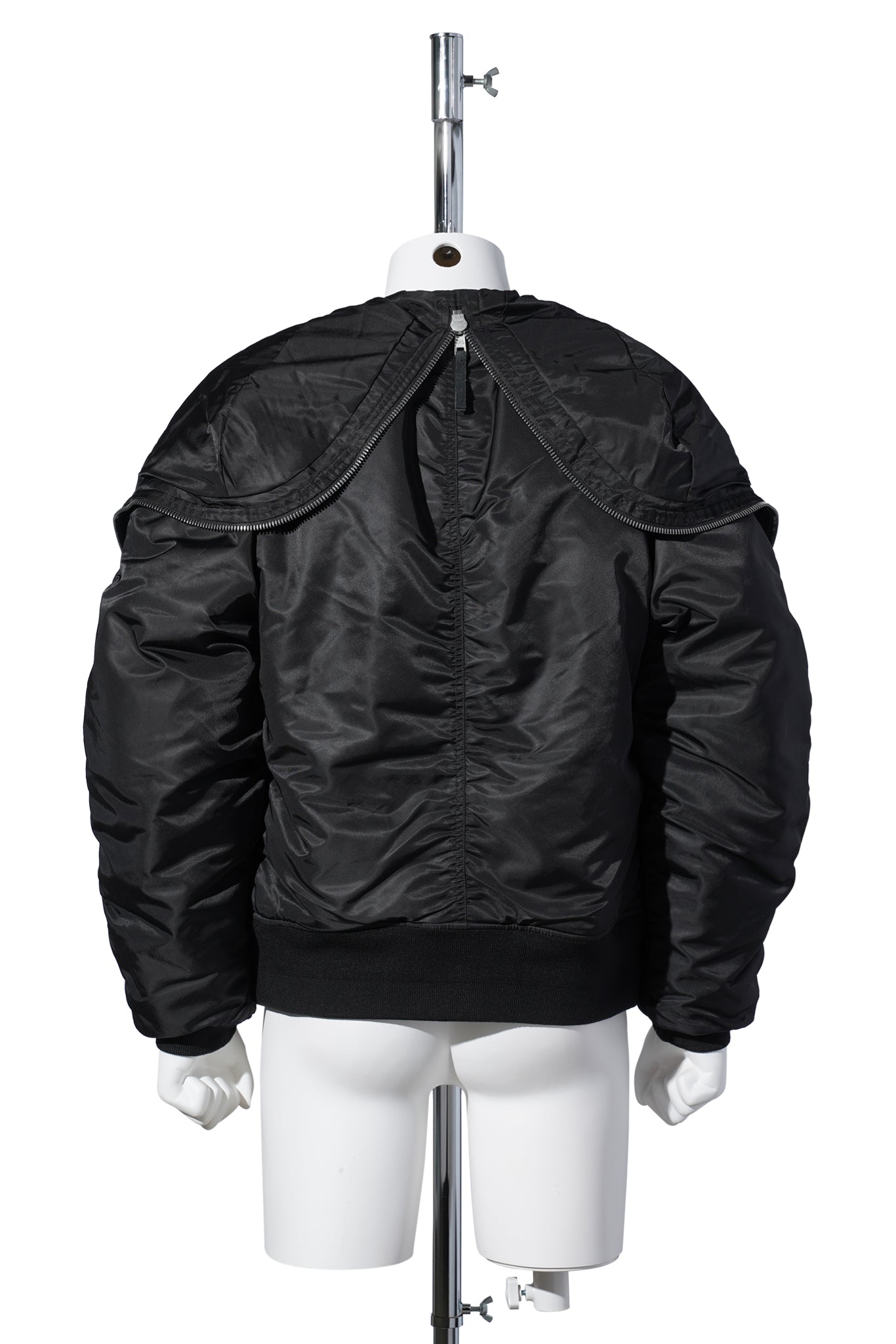 UNISEX FLIGHT BOMBER JACKET WOVEN / BLACK