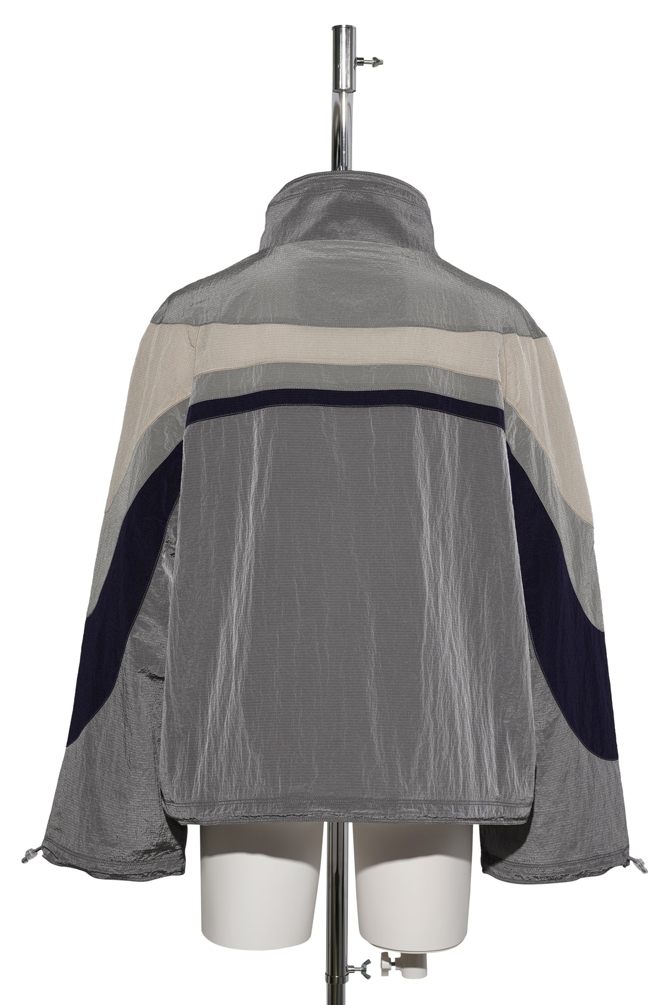 UNISEX NYLON RAVE JACKET WOVEN / GREY