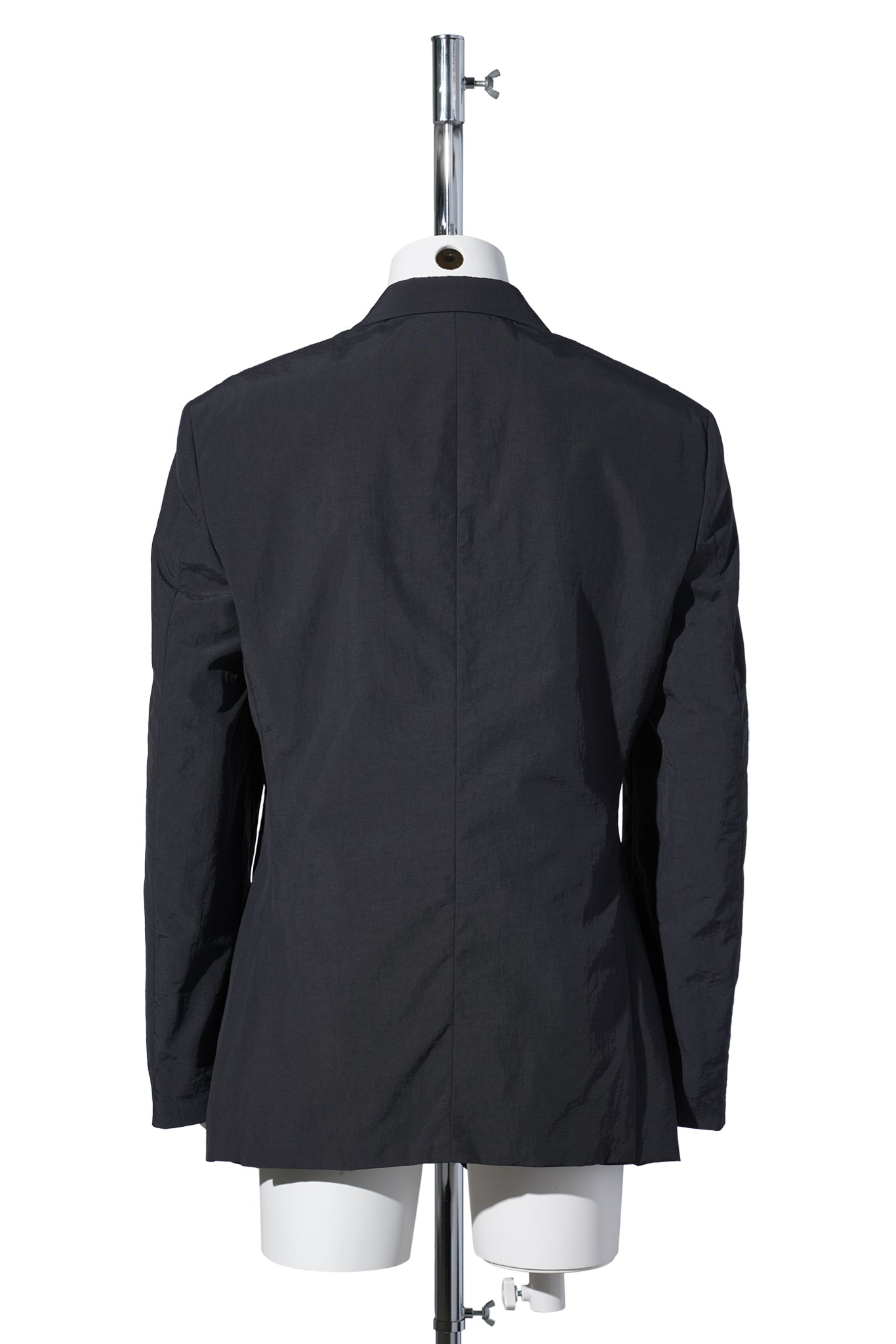 UNISEX NYLON SUIT JACKET WOVEN / CHARCOAL