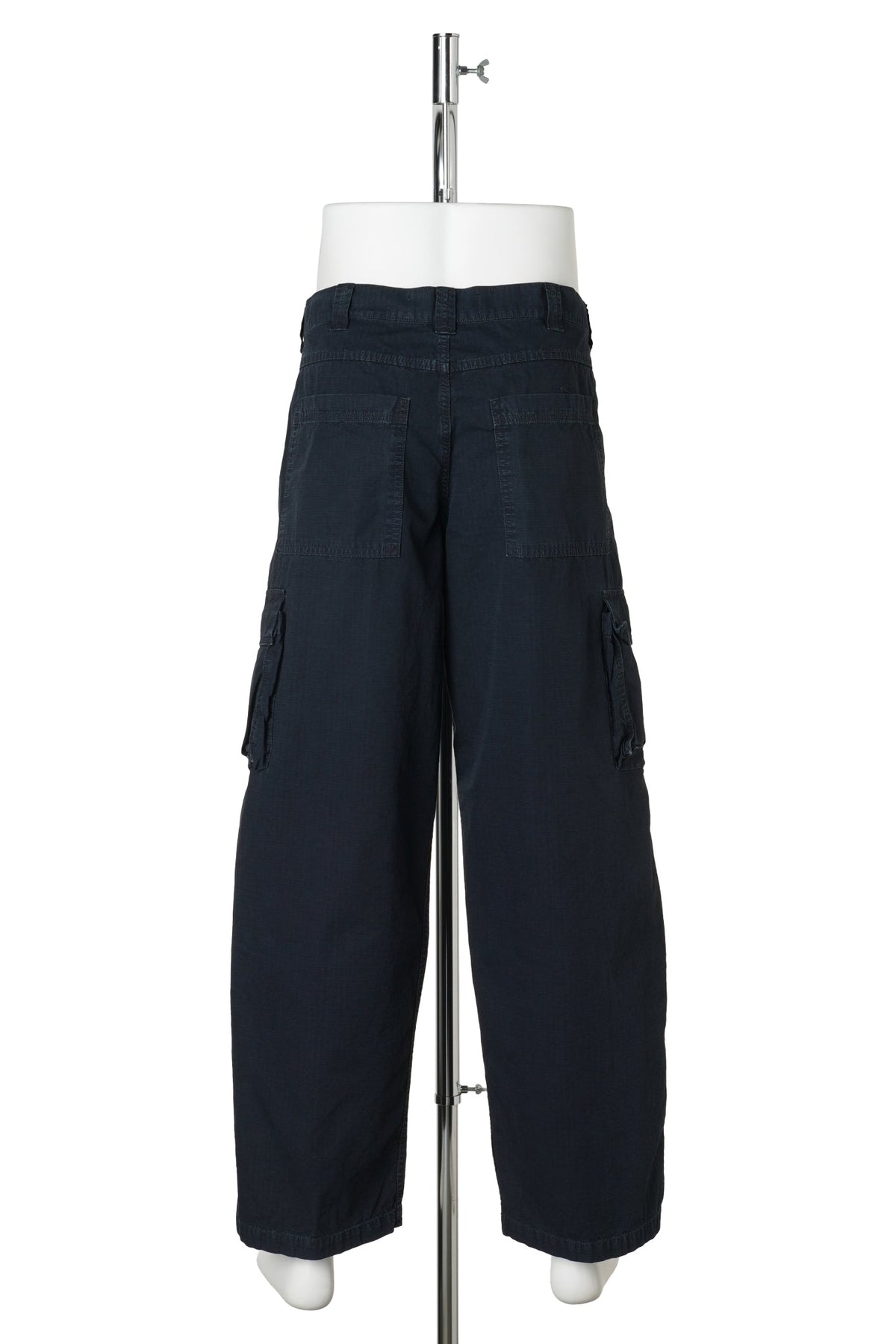 UNISEX RIPSTOP CARGO PANTS / BLACK