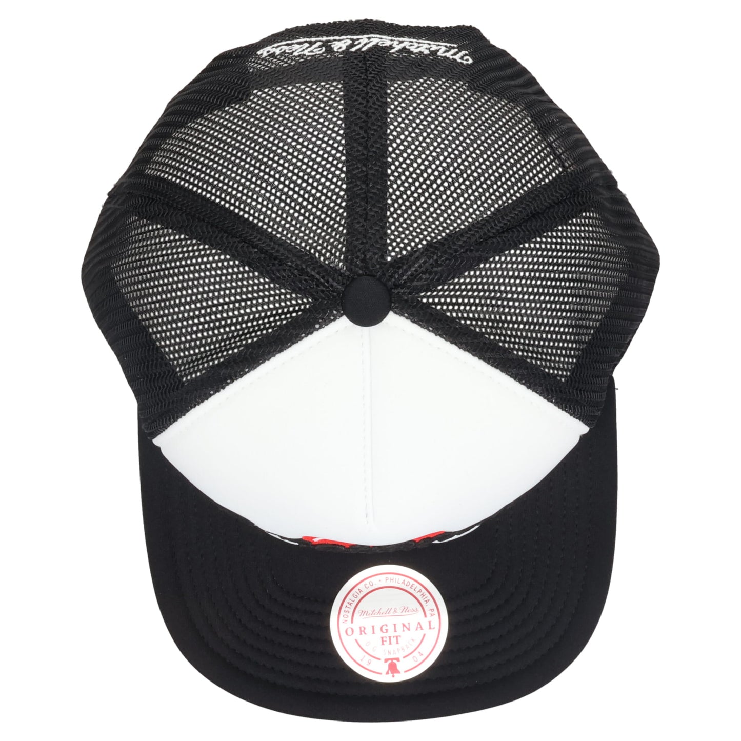 EU SCRIPT LOGO TRUCKER / WHITE/BLACK