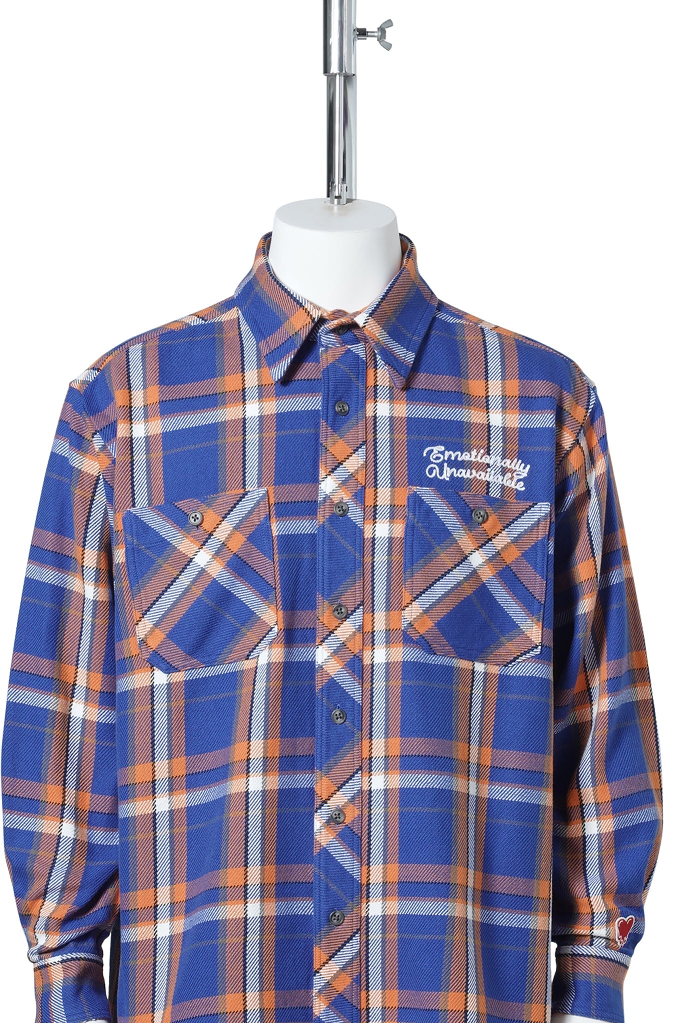 EU FLANNEL SHIRT / ORANGE