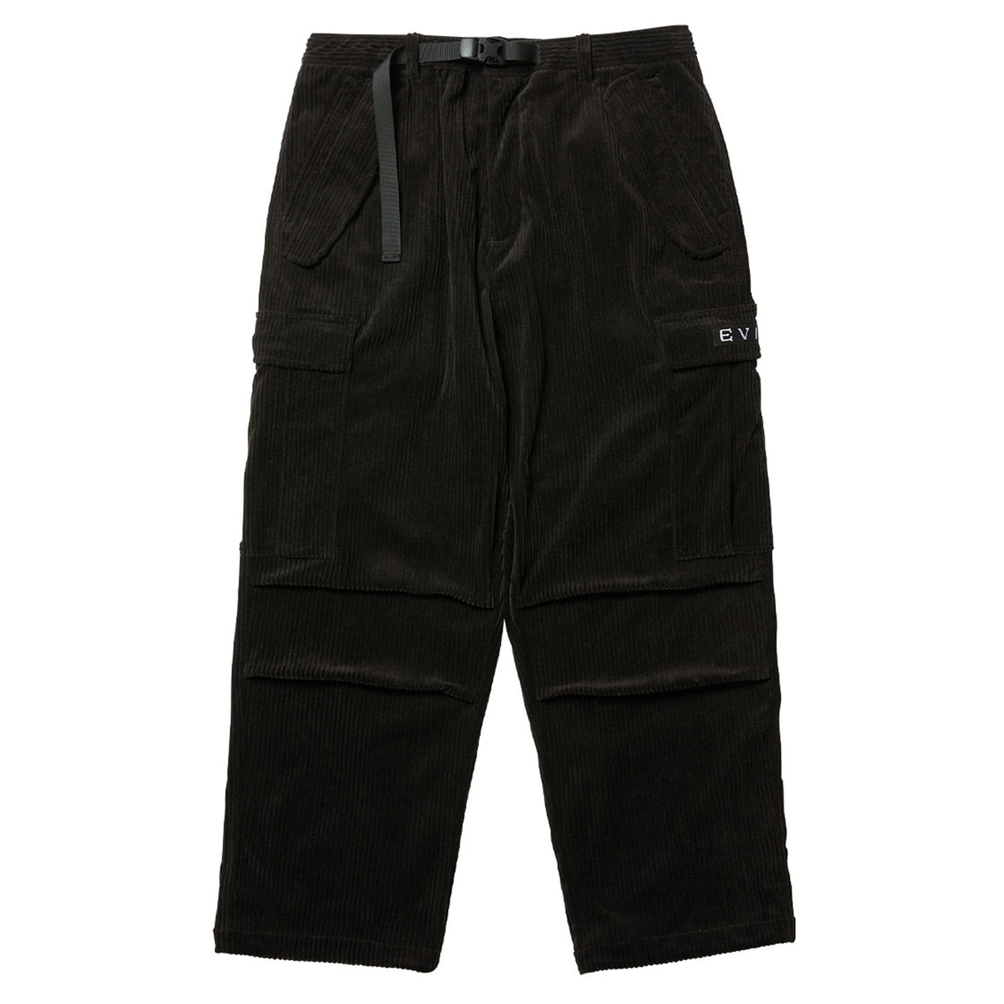 EQUALIZER CORD CARGO PANTS / BLACK