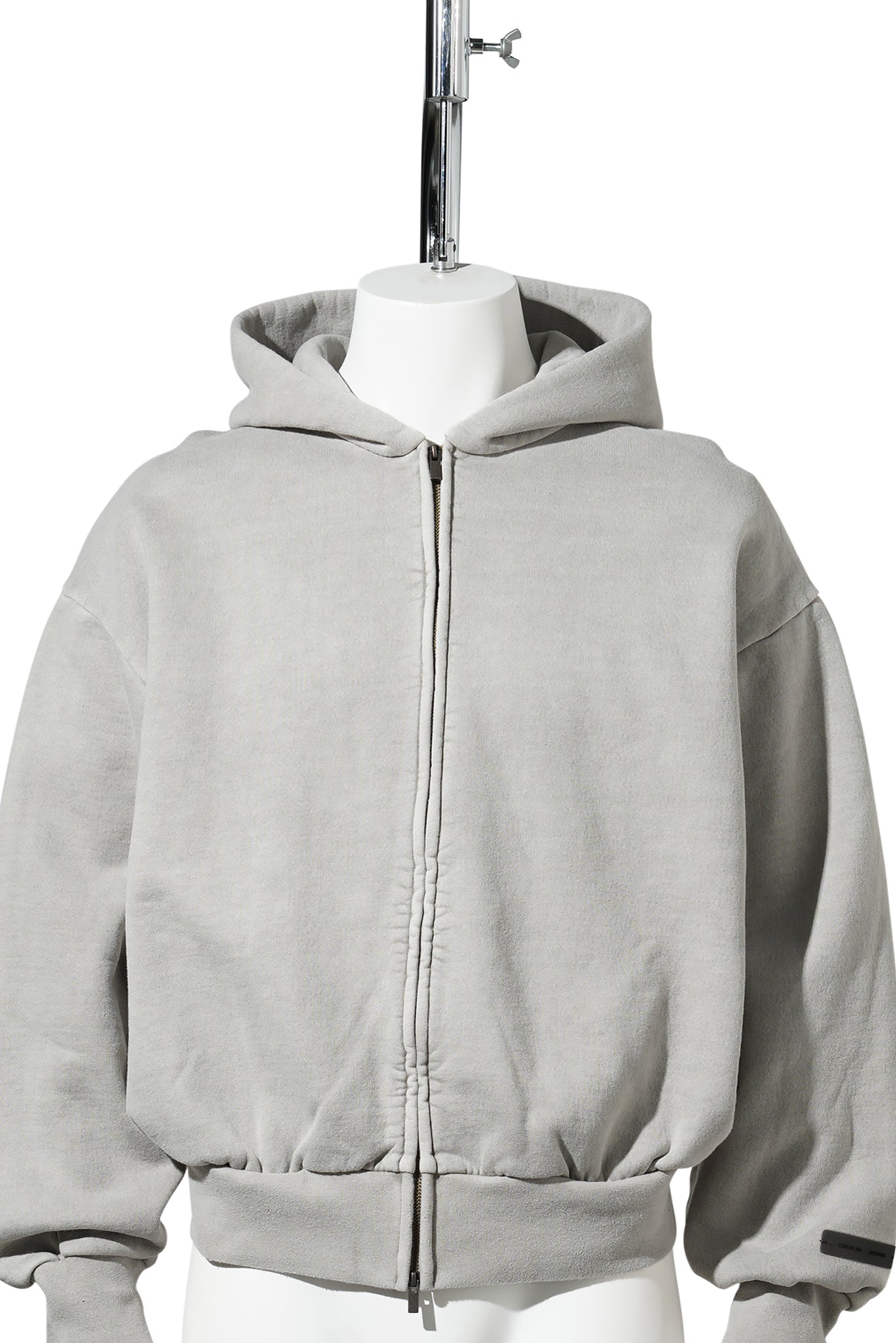 CLASSIC FULL ZIP HOODIE / SMOKE GREY
