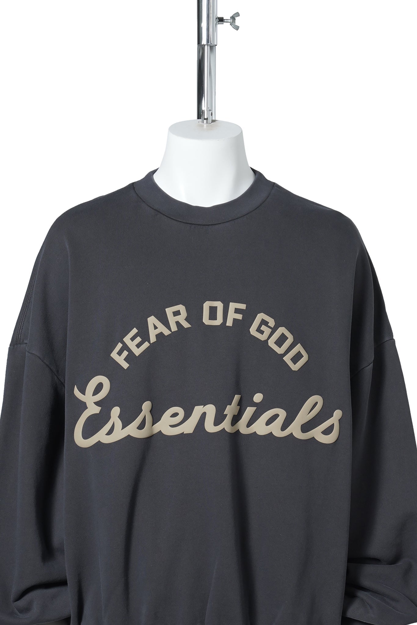 TRAINING 90'S CREWNECK SWEATWSHIRT / FADED BLACK