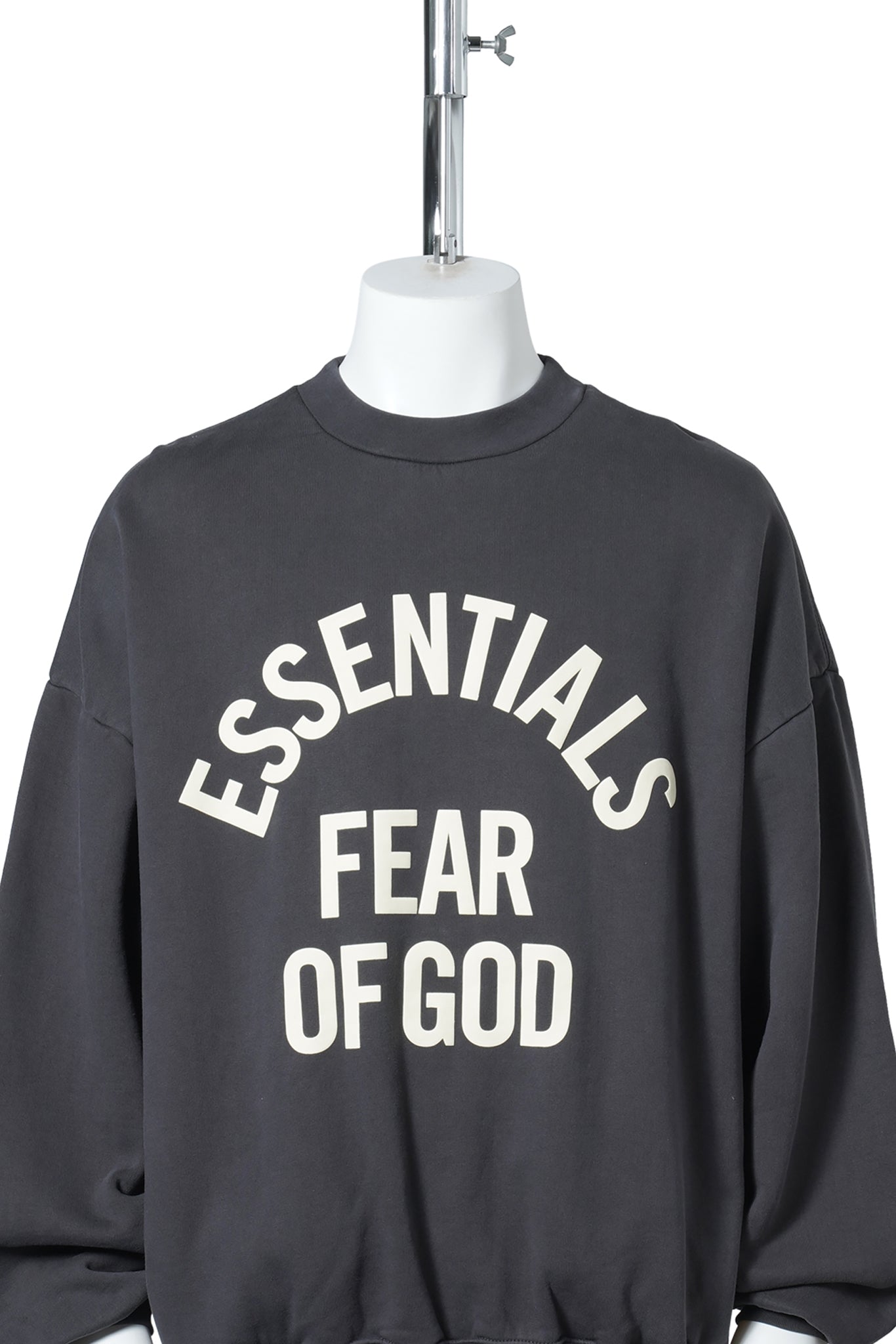 CAMPUS 90'S CREWNECK SWEATSHIRT / FADED BLACK