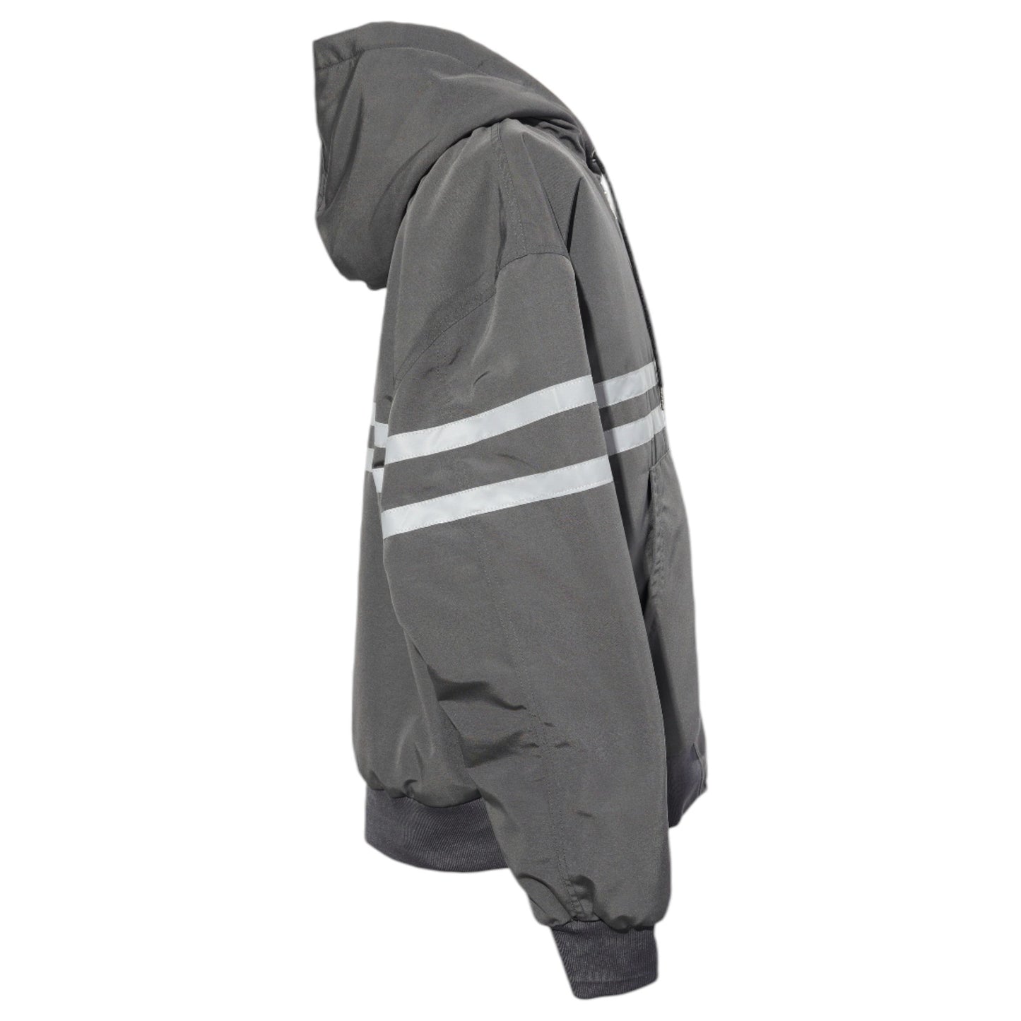 KO STRIPED HOODIE JACKET / BLACK