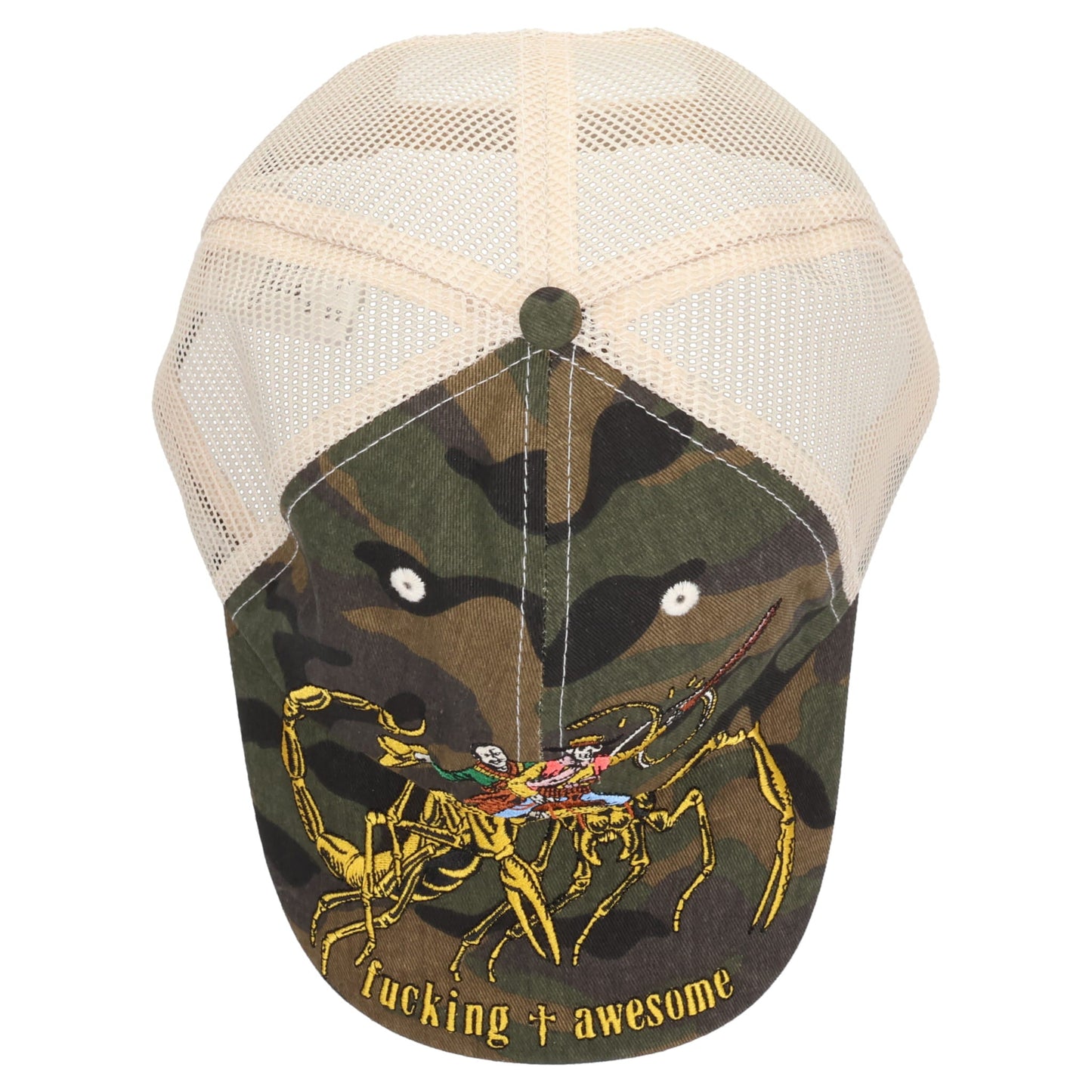 SCORPION MESH TRUCKER HAT / CAMO