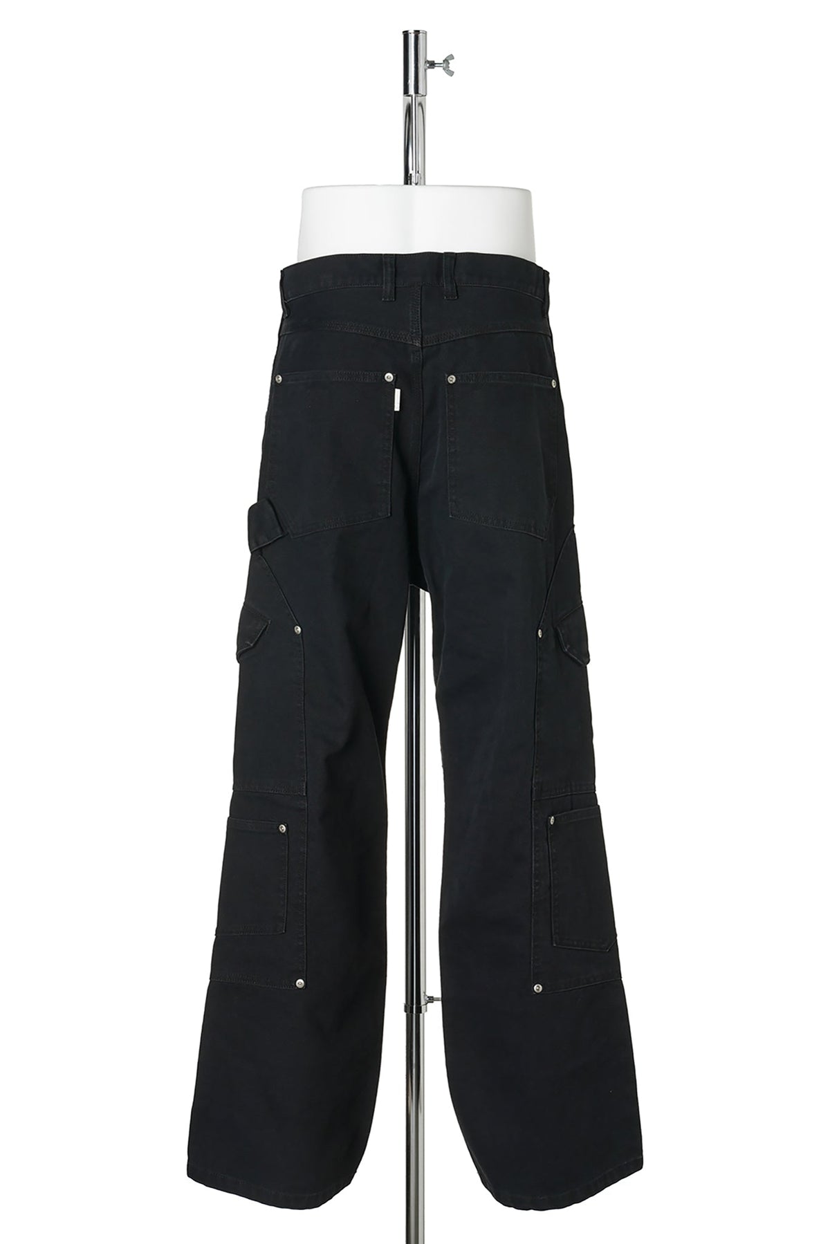 TRIPLE KNEE PAINTER PANTS / BLACK