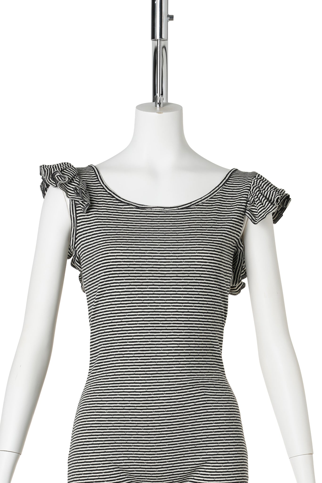 BROOKS BODYSUIT / WHITE AND BLACK