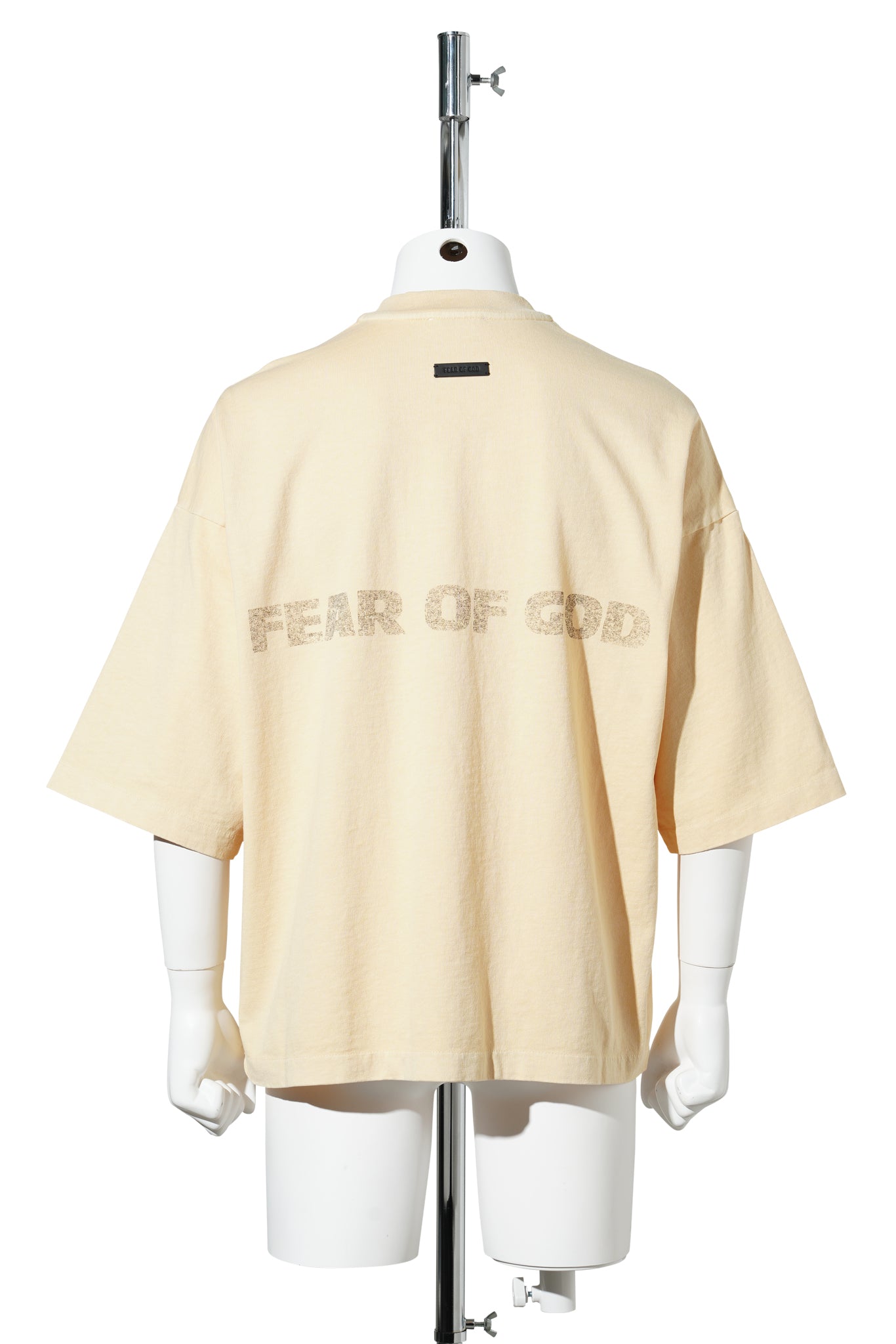 RELAXED "FU" TEE / 708:GOLD HAZE