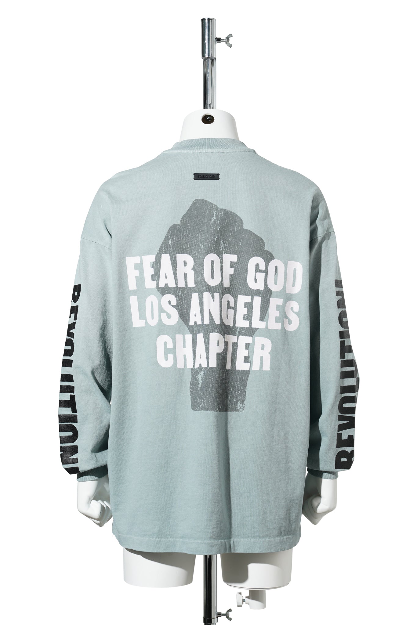 RELAXED "DISCIPLE" LS TEE / 974:FLINT