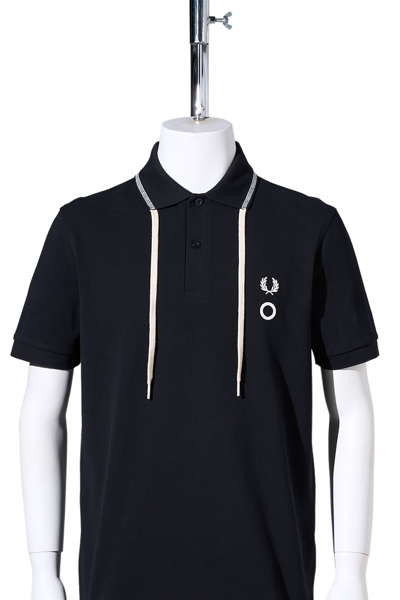 CGーDRAWCORD COLLAR FRED PERRY SHIRT / 102:BLACK