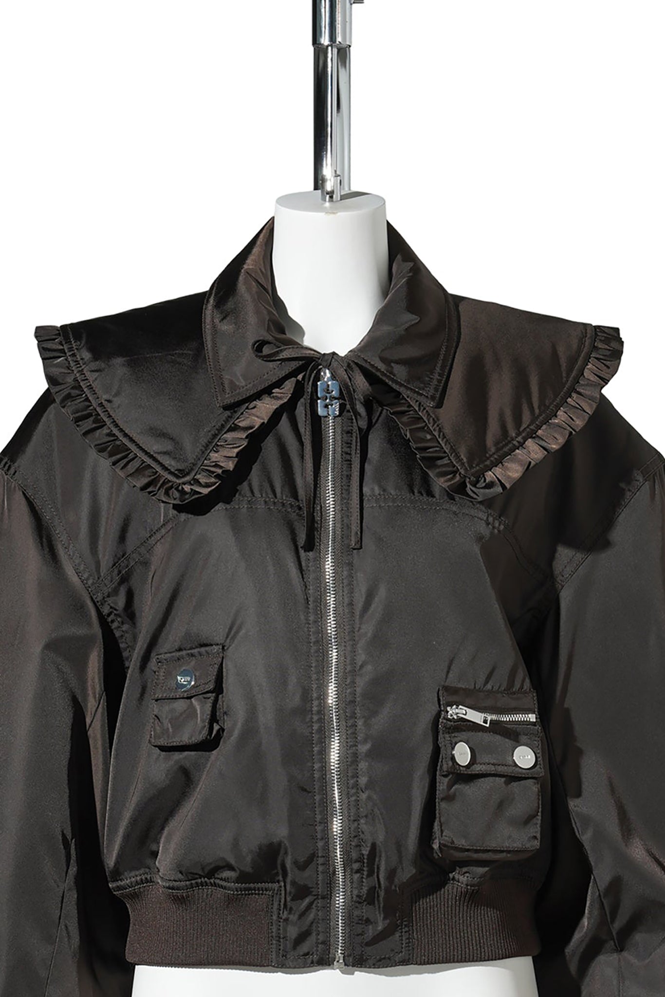 DUCHESSE NYLON BOMBER JACKET / DEMITASSE